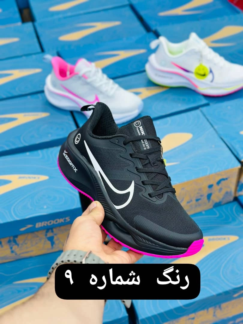 کتونی نایکی طرح لبخند nike zoom x ویتنامی وارداتی ۲۰۲۴سایز ۴۰ تا ۴۵ تنوع در ۴ رنگ جذاب