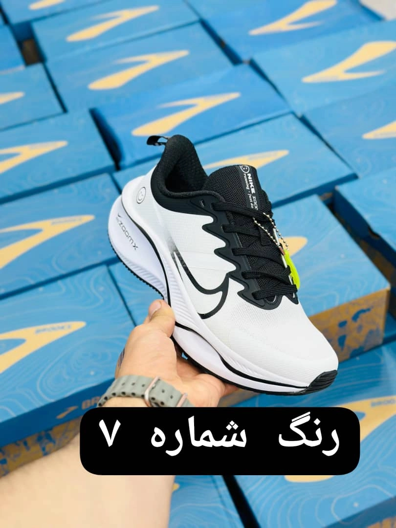کتونی نایکی طرح لبخند nike zoom x ویتنامی وارداتی ۲۰۲۴سایز ۴۰ تا ۴۵ تنوع در ۴ رنگ جذاب