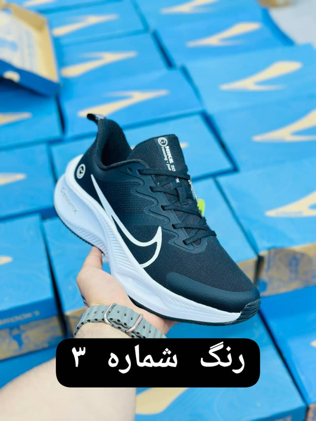 کتونی نایکی طرح لبخند nike zoom x ۲۰۲۴سایز ۴۰ تا ۴۵ تنوع در ۴ رنگ جذاب