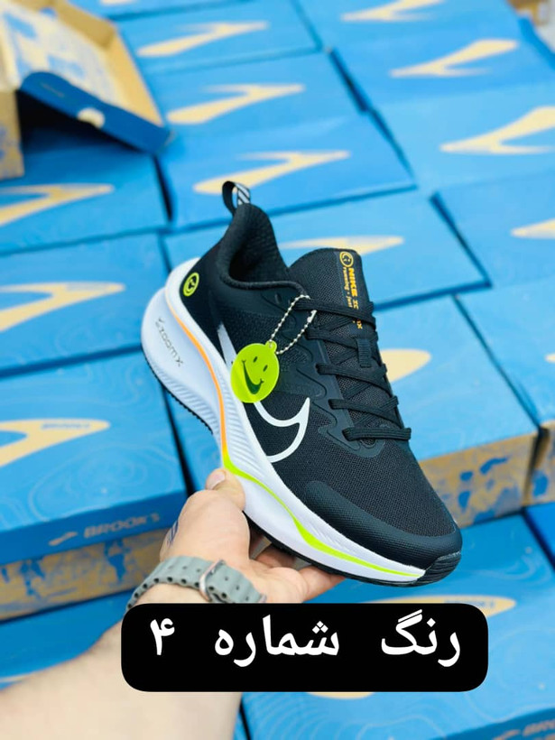 کتونی نایکی طرح لبخند nike zoom x ۲۰۲۴سایز ۴۰ تا ۴۵ تنوع در ۴ رنگ جذاب