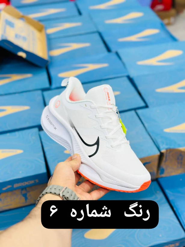 کتونی نایکی طرح لبخند nike zoom x ۲۰۲۴سایز ۴۰ تا ۴۵ تنوع در ۴ رنگ جذاب