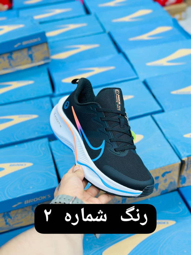 کتونی نایکی طرح لبخند nike zoom x ۲۰۲۴سایز ۴۰ تا ۴۵ تنوع در ۴ رنگ جذاب
