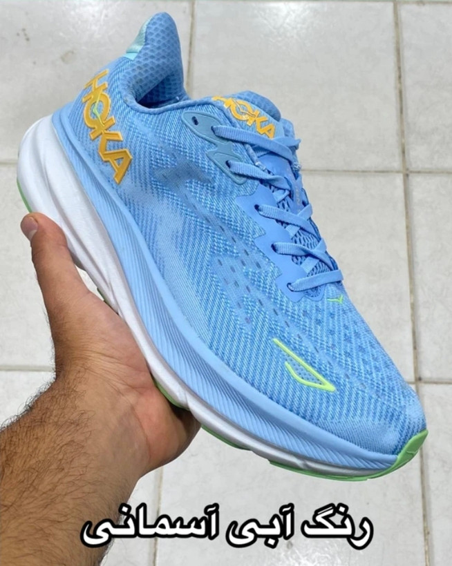 کتونی هوکا کلیفتون ۹ ویتنام وارداتی سایز ۴۰ تا ۴۵ ،تنوع در ۸ رنگ جذاب hoka clifton 9