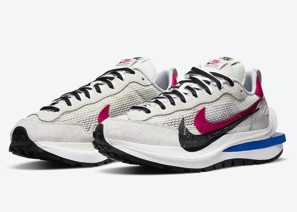 کتونی نایک ایکس ویتنامی وارداتی سایز ۴۰تا ۴۵ تنوع در ۲ رنگ جذاب Nike x sacail vaporwaflle sail vietnam