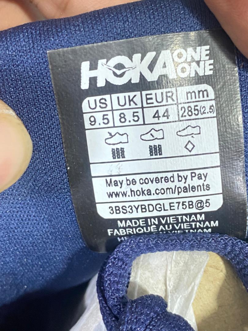کتونی هوکا وان وان وارداتی ویتنام مستر کوالیتی a ،سایز ۴۰ تا ۴۵ تنوع در ۳ رنگ جذاب .hoka one one vietnam
