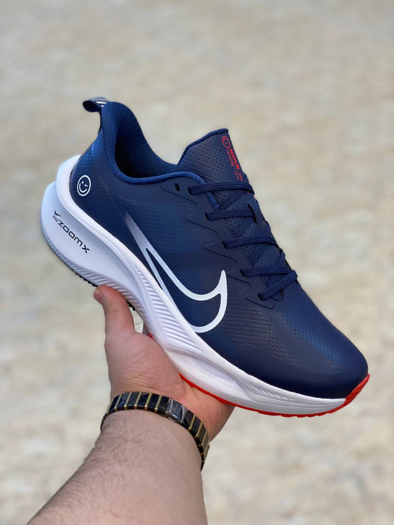 کتونی نایک زوم ایکس طرح لبخند ضد اب رویه چرم، ساخت ویتنام مستر کوالیتی A،