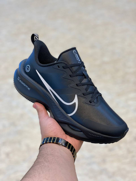 کتونی نایک زوم ایکس طرح لبخند ضد اب رویه چرم، ساخت ویتنام مستر کوالیتی A،