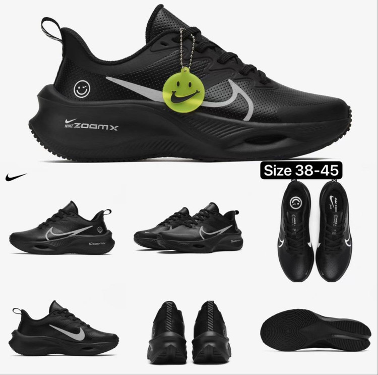 کتونی نایک زوم ایکس طرح لبخند ضد اب رویه چرم، ساخت ویتنام مستر کوالیتی A،