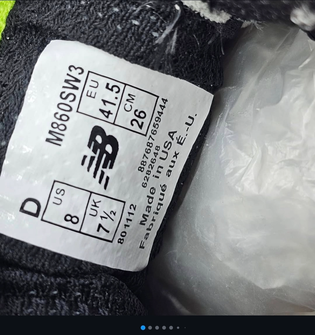کتونی نیوبالانس ۸۶۰ .تور درشت . ساخت ویتنام .سایز۴۰ تا ۴۵ تنوع و رنگبندی جذاب newbalance 860 v3 vietnam