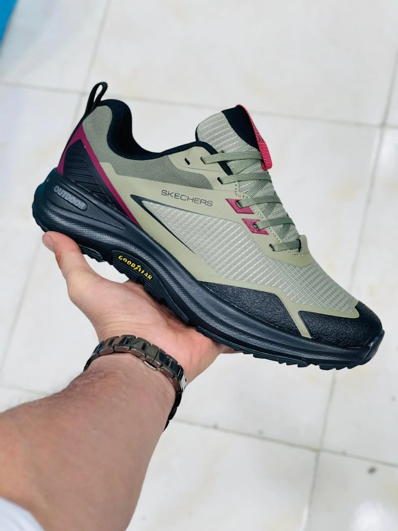 کتونی اسکیچرز وارداتی ساخت ویتنام سایز ۴۰ تا ۴۵ تنوع در ۴ رنگ جذاب skechers outdoor