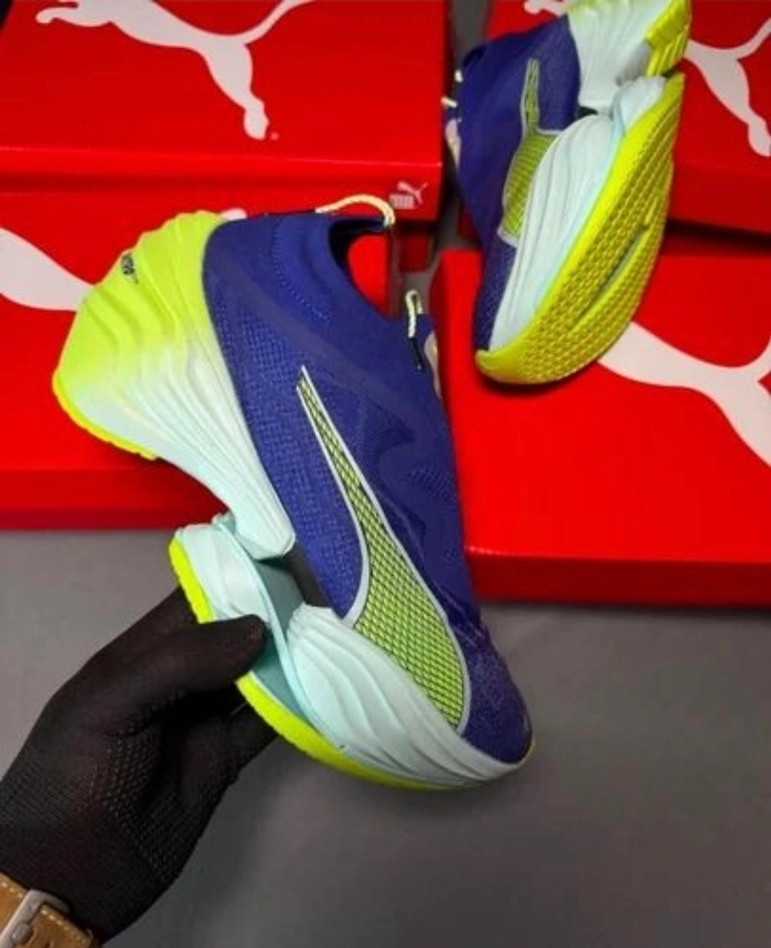 کتونی ویتنامی پوما نیترو سایز ۴۰تا ۴۵وارداتی ویتنام ، puma fast rb nitro elite pr