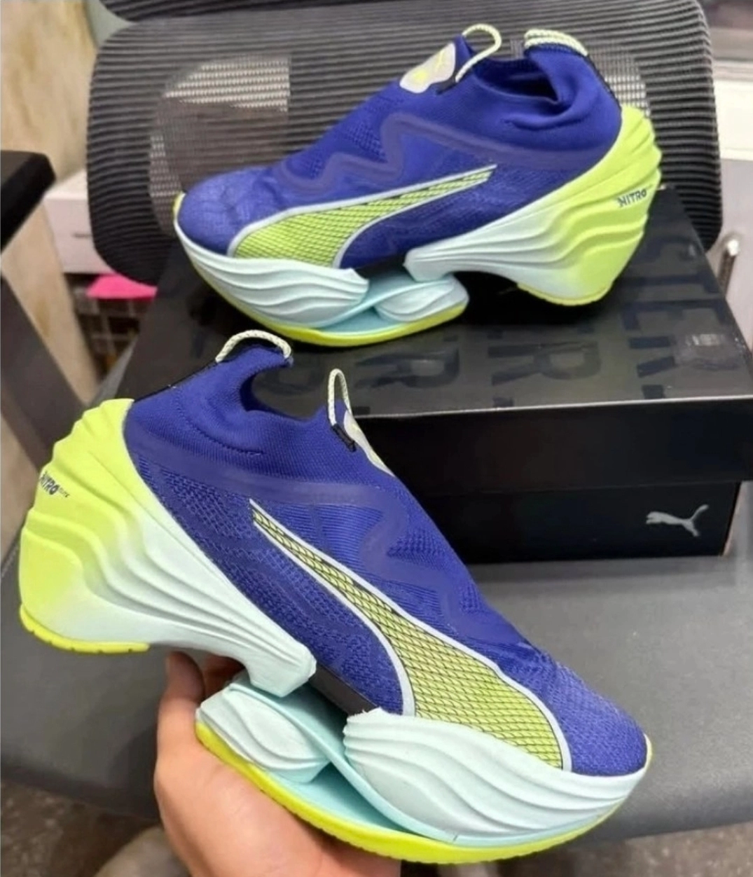 کتونی ویتنامی پوما نیترو سایز ۴۰تا ۴۵وارداتی ویتنام ، puma fast rb nitro elite pr