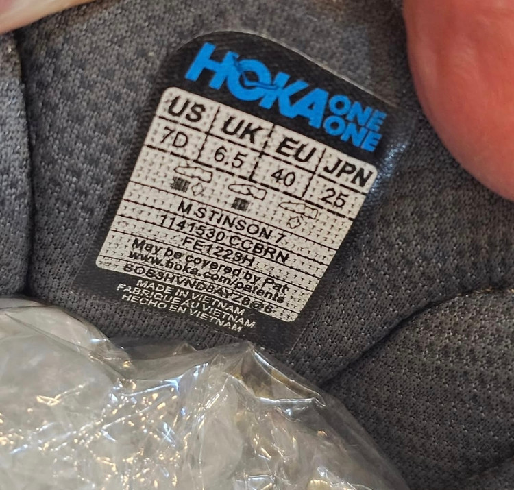 کتونی هوکا استین سون ۷Hoka stinson 7ساخت ویتنام