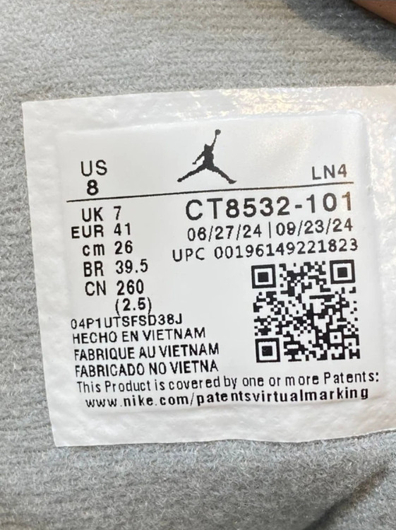 Air jordan 3 retro vietnam جردن