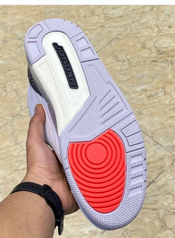 کتونی نایک جردن 3 رترو | Air Jordan 3 Retro سایز ۴۰ تا ۴۵. فروش بصورت عمده و تک تضمین کیفیت کالا