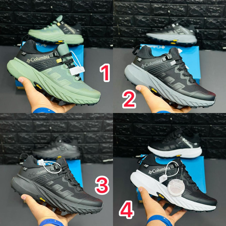 کتونی کلمبیا سایز ۴۰ تا ۴۵ تنوع در چند رنگ جذاب فروش بصورت عمده و تک . Columbia Facet 75 outdry shoes