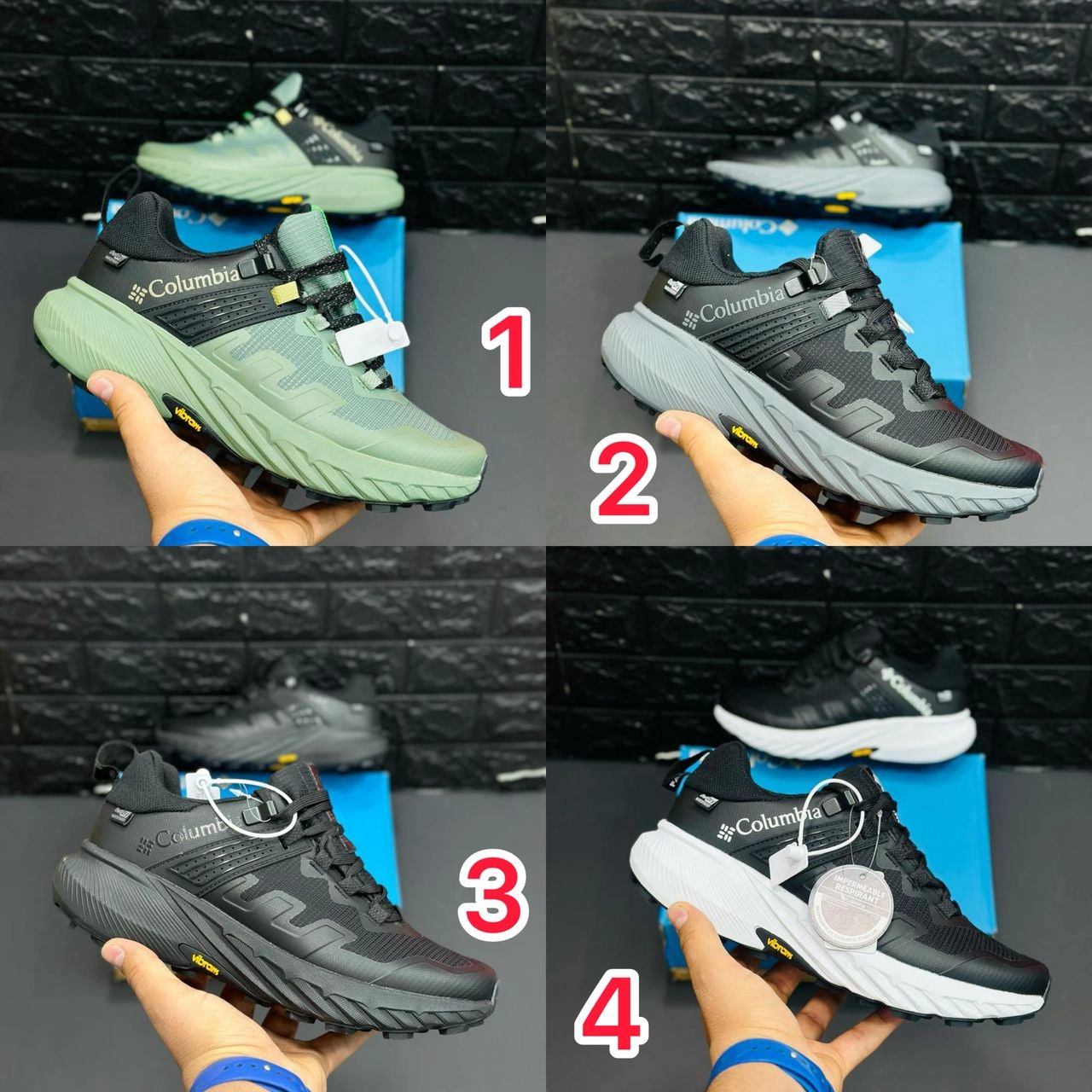 کتونی کلمبیا سایز ۴۰ تا ۴۵ تنوع در چند رنگ جذاب فروش بصورت عمده و تک . Columbia Facet 75 outdry shoes