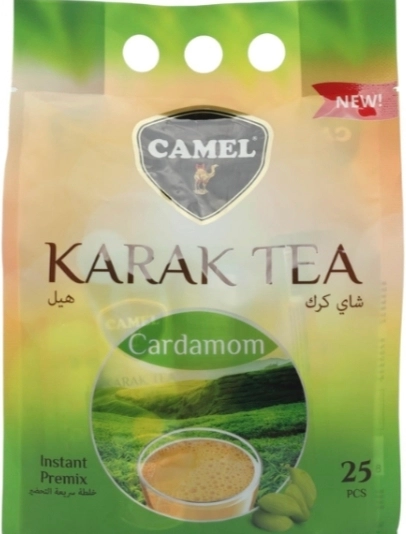 چای اورجینال کرک کمل با طعم هل ۵۰۰ گرم ، ۲۵ ساشه . kARAK TEA