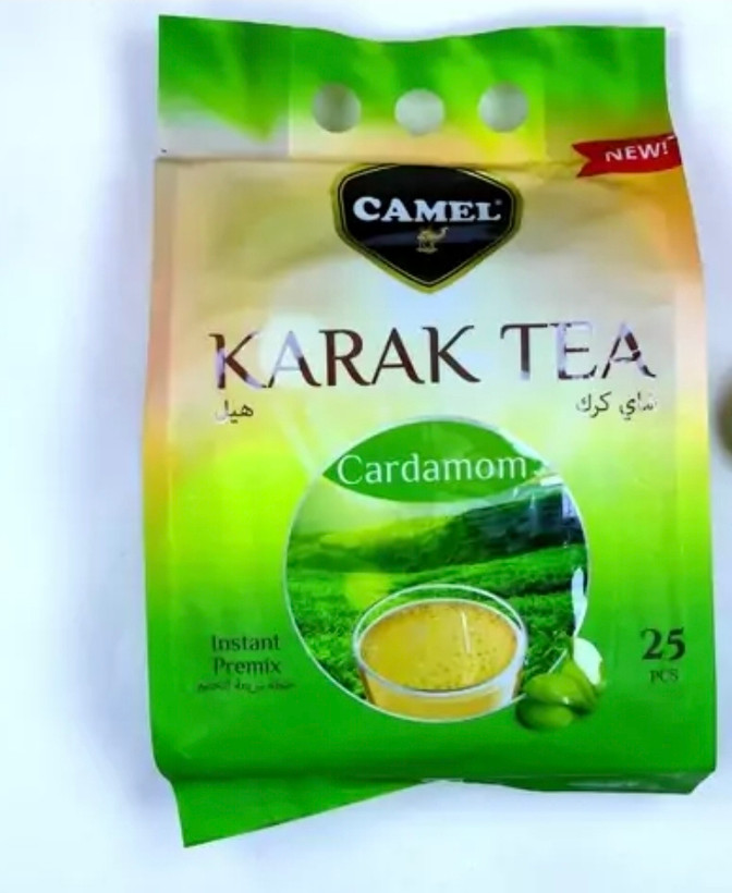 چای اورجینال کرک کمل با طعم هل ۵۰۰ گرم ، ۲۵ ساشه . kARAK TEA