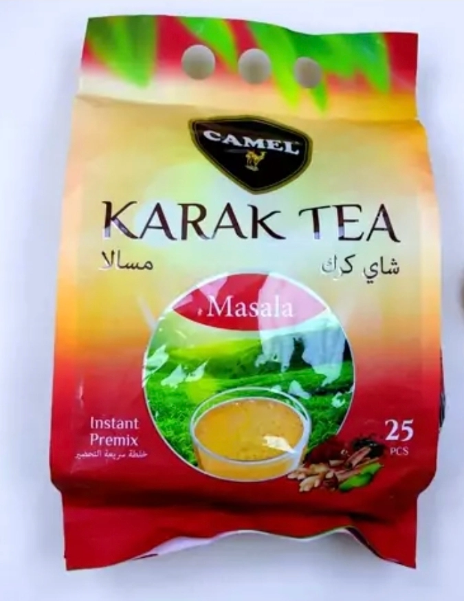 چای اورجینال کرک کمل با طعم ماسالا ۵۰۰ گرم ، ۲۵ ساشه . kARAK TEA
