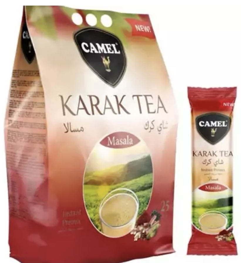 چای اورجینال کرک کمل با طعم ماسالا ۵۰۰ گرم ، ۲۵ ساشه . kARAK TEA