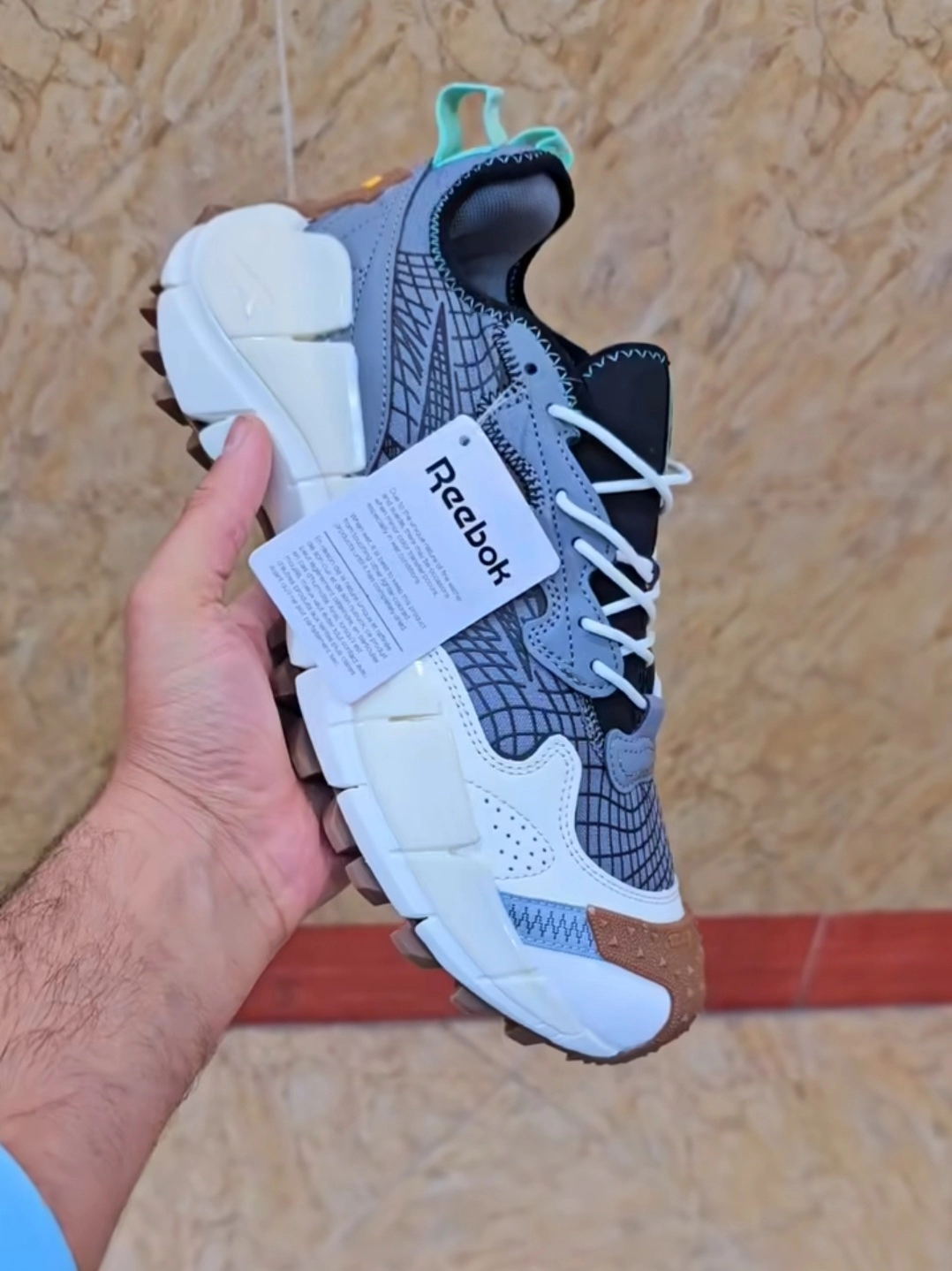 کتونی ریباک زیره ویبرام سایز ۴۰ تا ۴۵ وارداتی ویتنام فروش بصورت عمده و تک . Reebok Zig Kinetica II Edge Vietnam