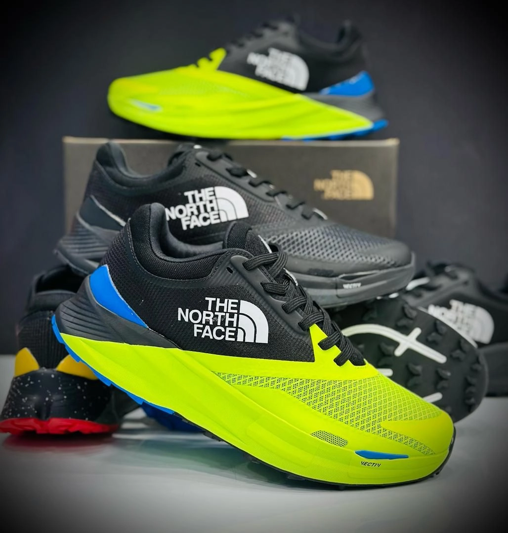 کتونی نورث فیس وارداتی همراه با جعبه رنگ بندی و سایز بندی کامل North Face Veciv Enduris 3 The North Face Vectiv Enduris 3 shoes