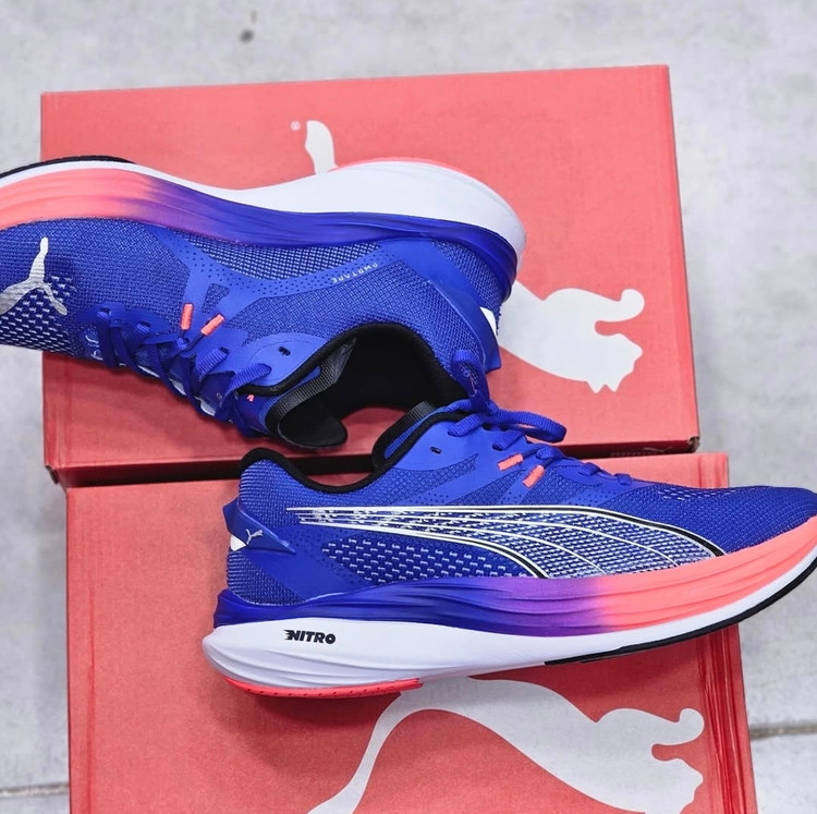 کتونی پوما نیترو . وارداتی ویتنام سایز ۴۰ تا ۴۵ فروش بصورت عمده و تک . Puma deviate nitro 3 vietnam