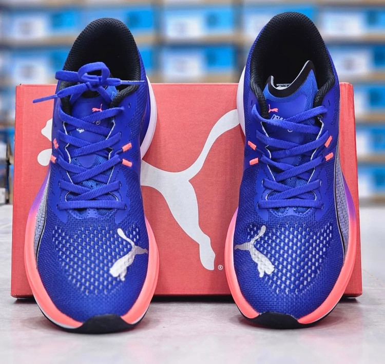 کتونی پوما نیترو . وارداتی ویتنام سایز ۴۰ تا ۴۵ فروش بصورت عمده و تک . Puma deviate nitro 3 vietnam