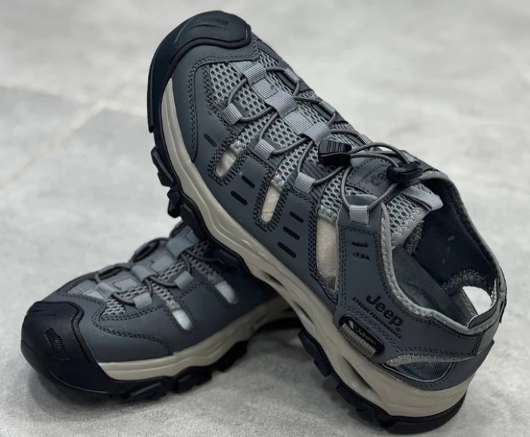 صندل آمریکایی جیپ جدیدترین صندل ۲۰۲۵. سایز ۴۰ تا ۴۵ فروش بصورت عمده و تک .Sandal jeep