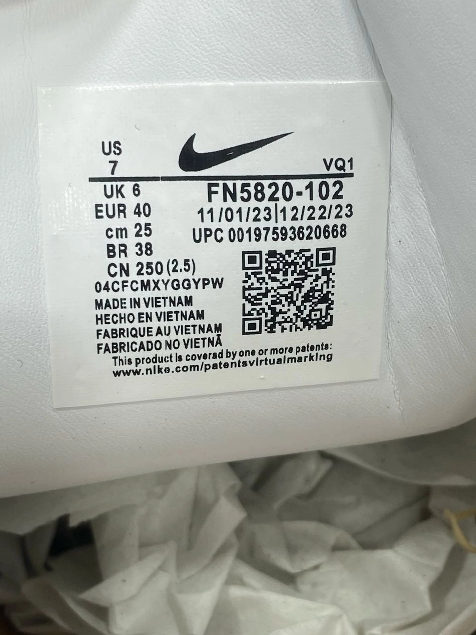 کتونی ویتنامی نایک بلیزر کف تخت کلاسیک