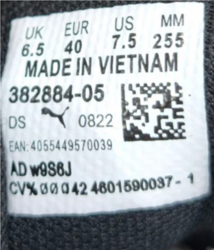 کتونی پوما وارداتی ویتنام سایز ۴۰_۴۱_۴۲_۴۳_۴۴_۴۵فروش بصورت عمده و تک . Puma pacer future vietnam