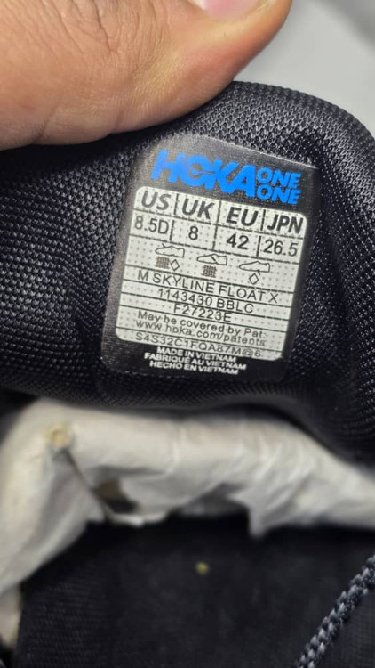 خرید کتونی هوکا وان وان زیره ویبرام گورتکس ، ساخت ویتنام ، سایز۴۰ تا ۴۵ فروش بصورت عمده و تک . HOKA ONE ONE M SKYLINE_FLOAT X VIETNAM