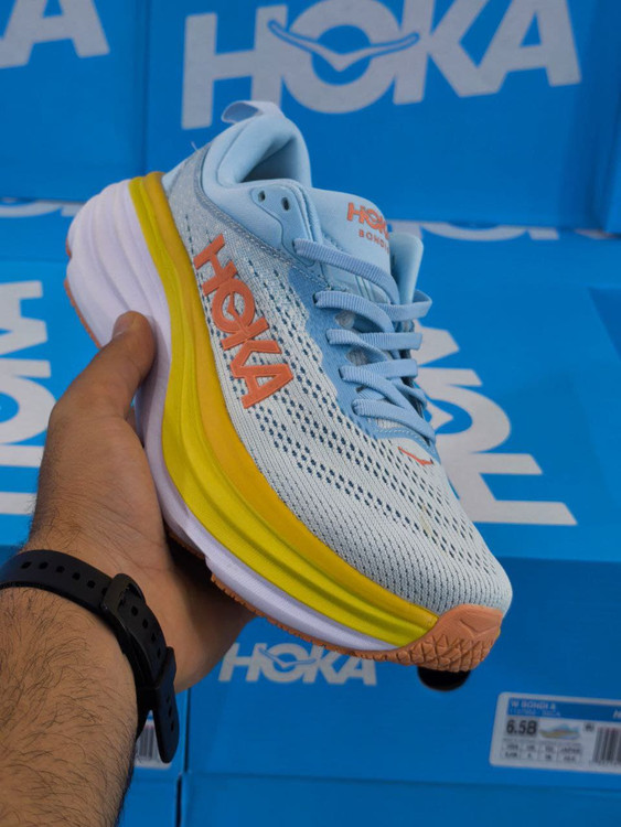 کتونی رانینگ هوکا باندی ۸ ، ساخت ویتنام ، hoka bondi 8