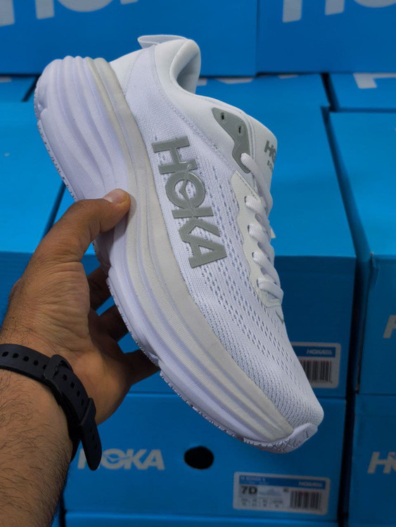 کتونی رانینگ هوکا باندی ۸ ، ساخت ویتنام ، hoka bondi 8
