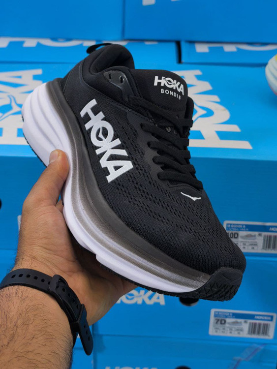 کتونی رانینگ هوکا باندی ۸ ، ساخت ویتنام ، hoka bondi 8