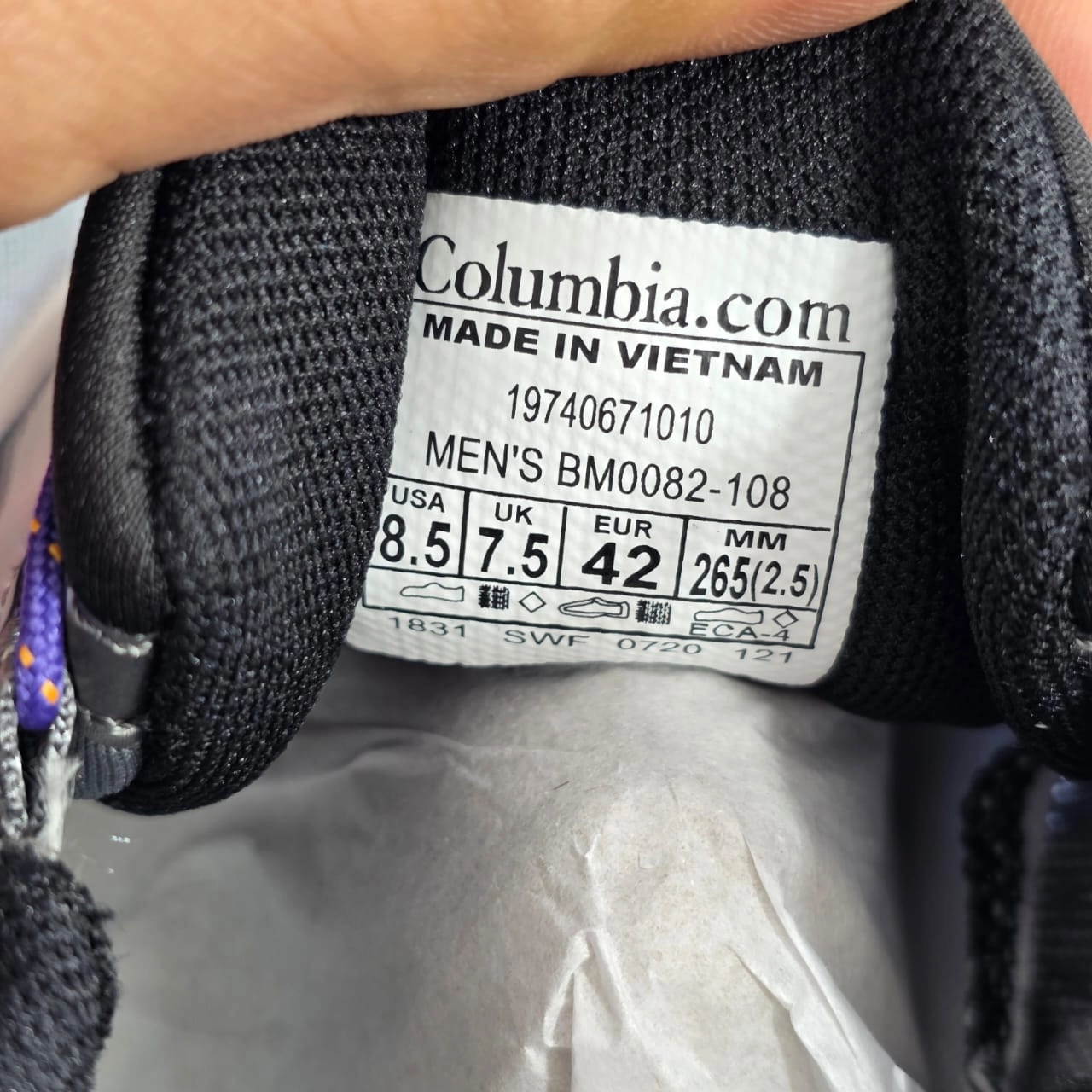 Columbia QutDry vietnam. کلمبیا