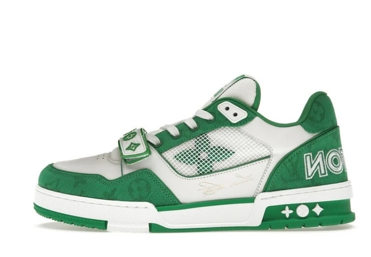 Louis Vuitton LV Trainer Velcro Strap Monogram Denim Vietnam