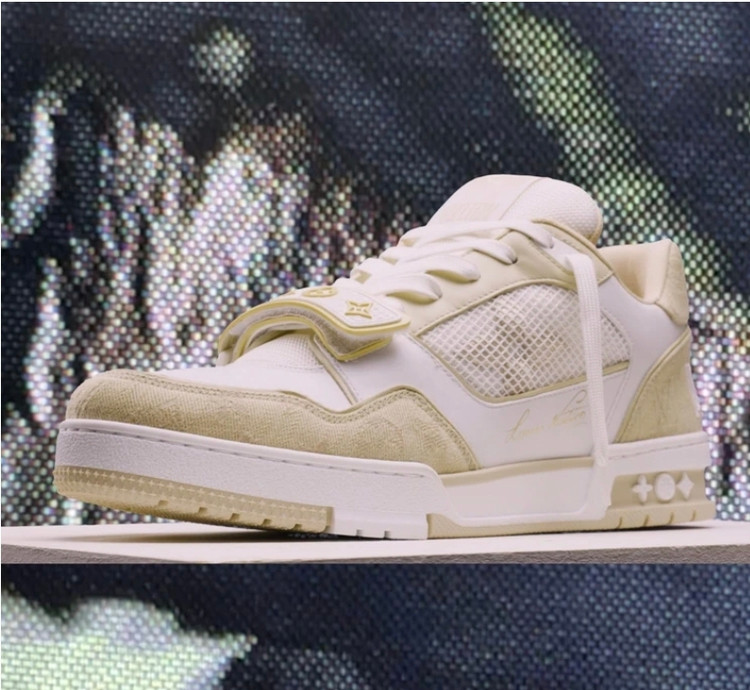 Louis Vuitton LV Trainer Velcro Strap Monogram Denim Vietnam