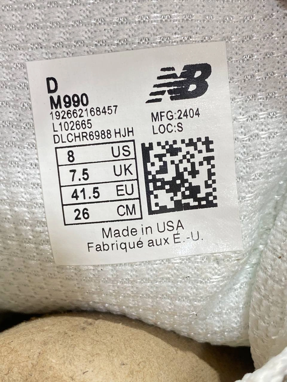 Newbalance 990  v5 USAنیوبالانس