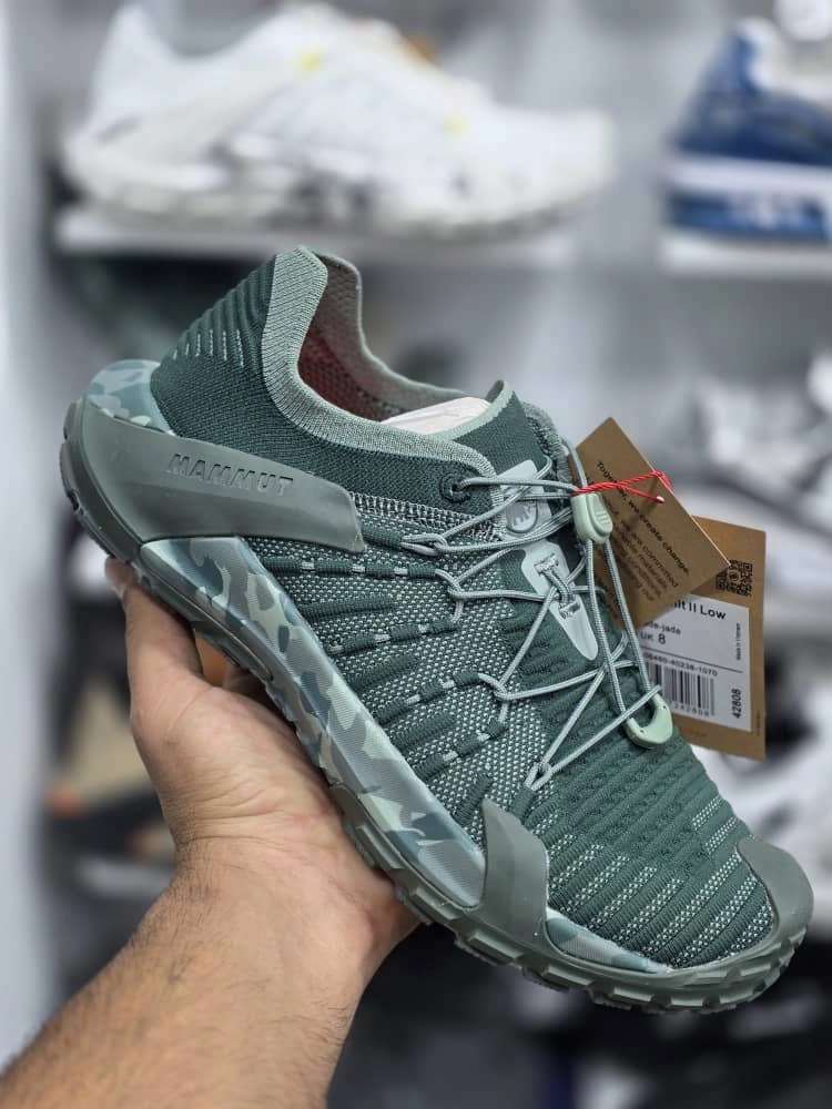 کتونی ماموت Mammut knit ll Low ساخت ویتنام فروش بصورت عمده و تک سایز ۴۰ تا ۴۵ تضمین کیفیت کالا