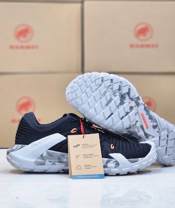 کتونی ماموت Mammut knit ll Low ساخت ویتنام فروش بصورت عمده و تک سایز ۴۰ تا ۴۵ تضمین کیفیت کالا
