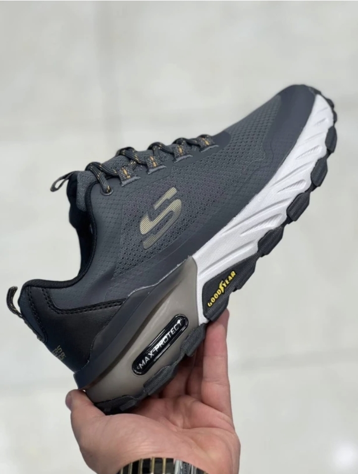 کتونی اسکیچرز وارداتی ویتنام سایز ۴۰ تا ۴۵ فروش بصورت عمده و تک .Skechers Max Protect 237303 Bkw Vietnam