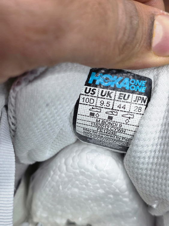 کتونی هوکا باندی ۹/shoes hoka bondi 9/ساخت ویتنام