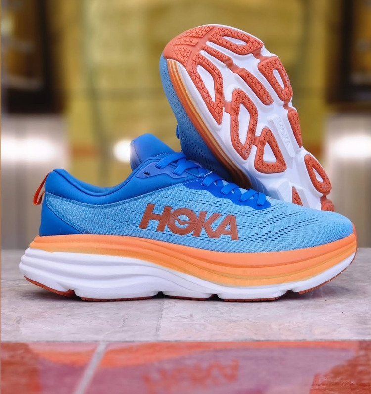 کفش هوکا باندی ۸ ، اصل ویتنام ، hoka bondi 8 , سایز ۳۸ تا ۴۵ ، فروش عمده و تک ، ست زنانه و مردانه