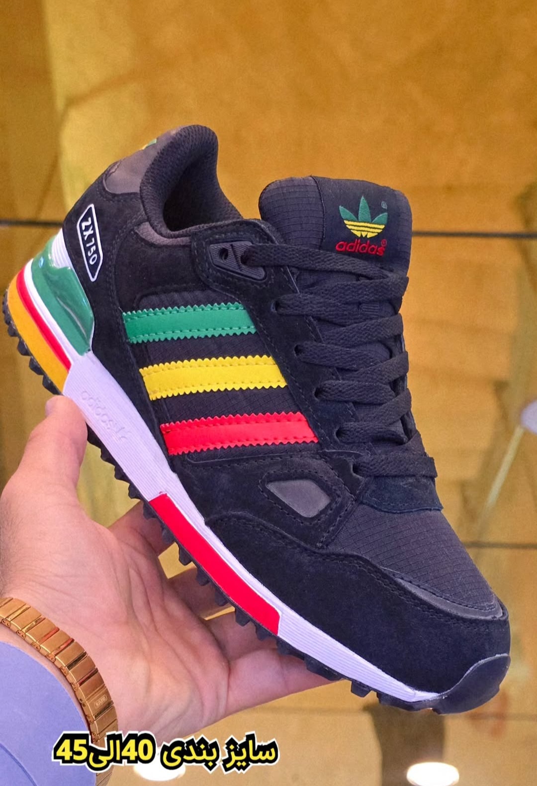 کتونی ادیداس زد ایکس ۷۵۰ . وارداتی ویتنام سایز ۴۰ تا ۴۵ فروش بصورت عمده و تک . Adidas ZX 750 Vietnam