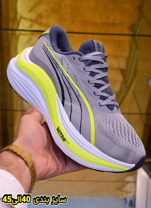 کتونی پوما نیترو/ Puma magmax nitro /سایز ۴۰تا ۴۵/ . فروش بصورت عمده و تک /کتونی ویتنامی وارداتی/
