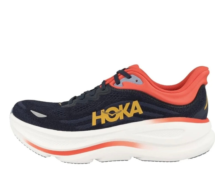 کتونی هوکا باندی ۹/shoes hoka bondi 9/ساخت ویتنام وارداتی /همراه با جعبه باربارکد دار/سایز ۳۶ تا ۴۵ /فروش عمده و تک/ست جذاب / تضمین کیفیت کالا