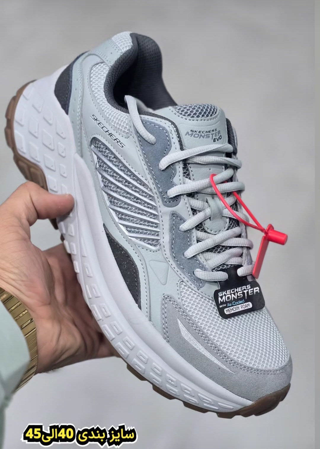 کفش اسکیچرز/Skechers 232744 BBK /ساخت ویتنام وارداتی/سایز ۴۰ تا ۴۵/ فروش بصورت عمده و تک /