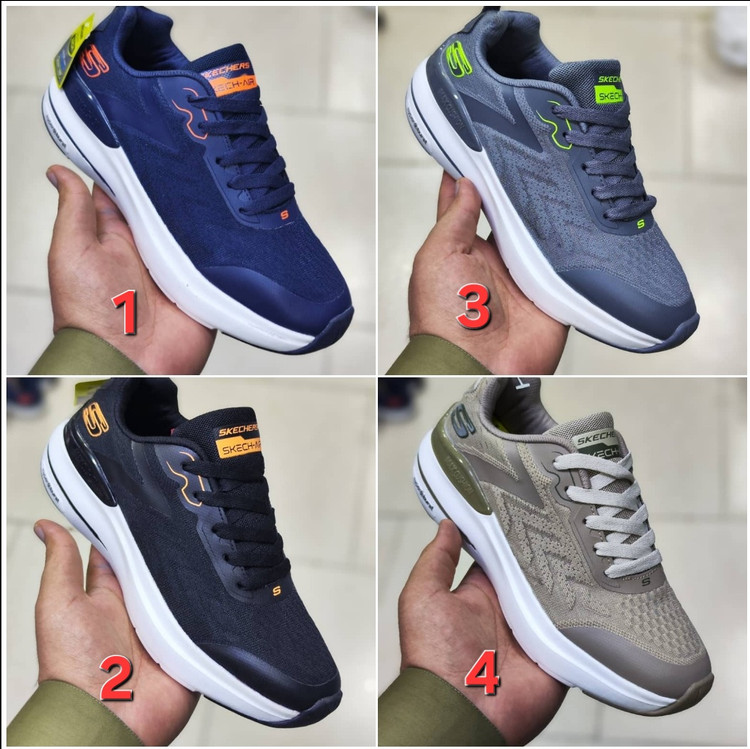 کتونی اسکیچرز/ ساخت ویتنام وارداتی/سایز ۴۰ تا ۴۵ فروش بصورت عمده و تک ./Skechers Max cushioning